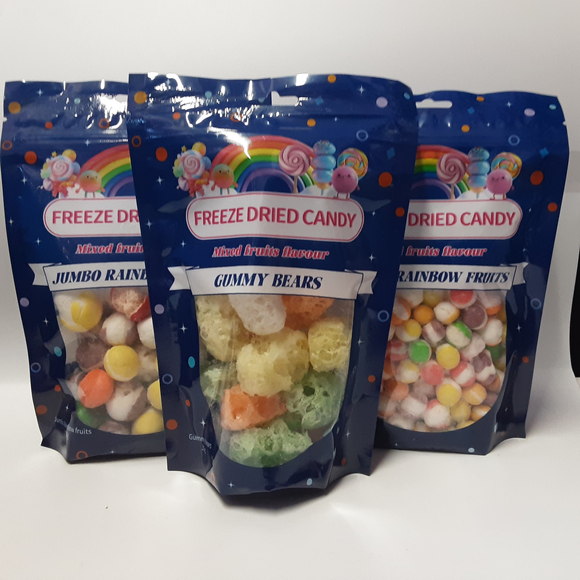 Freeze dried candy