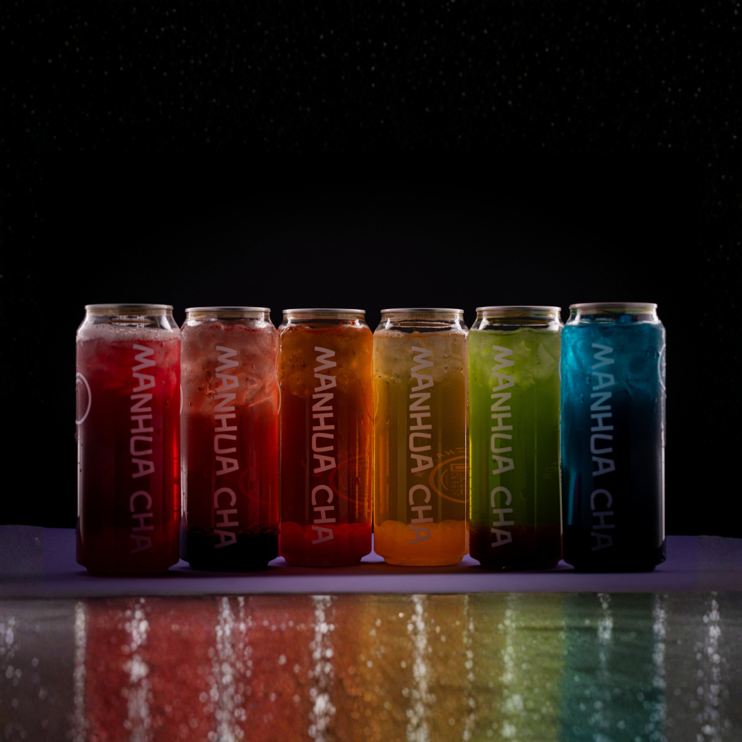 Complete bubble tea variety pack with six flavours – Manhua Cha