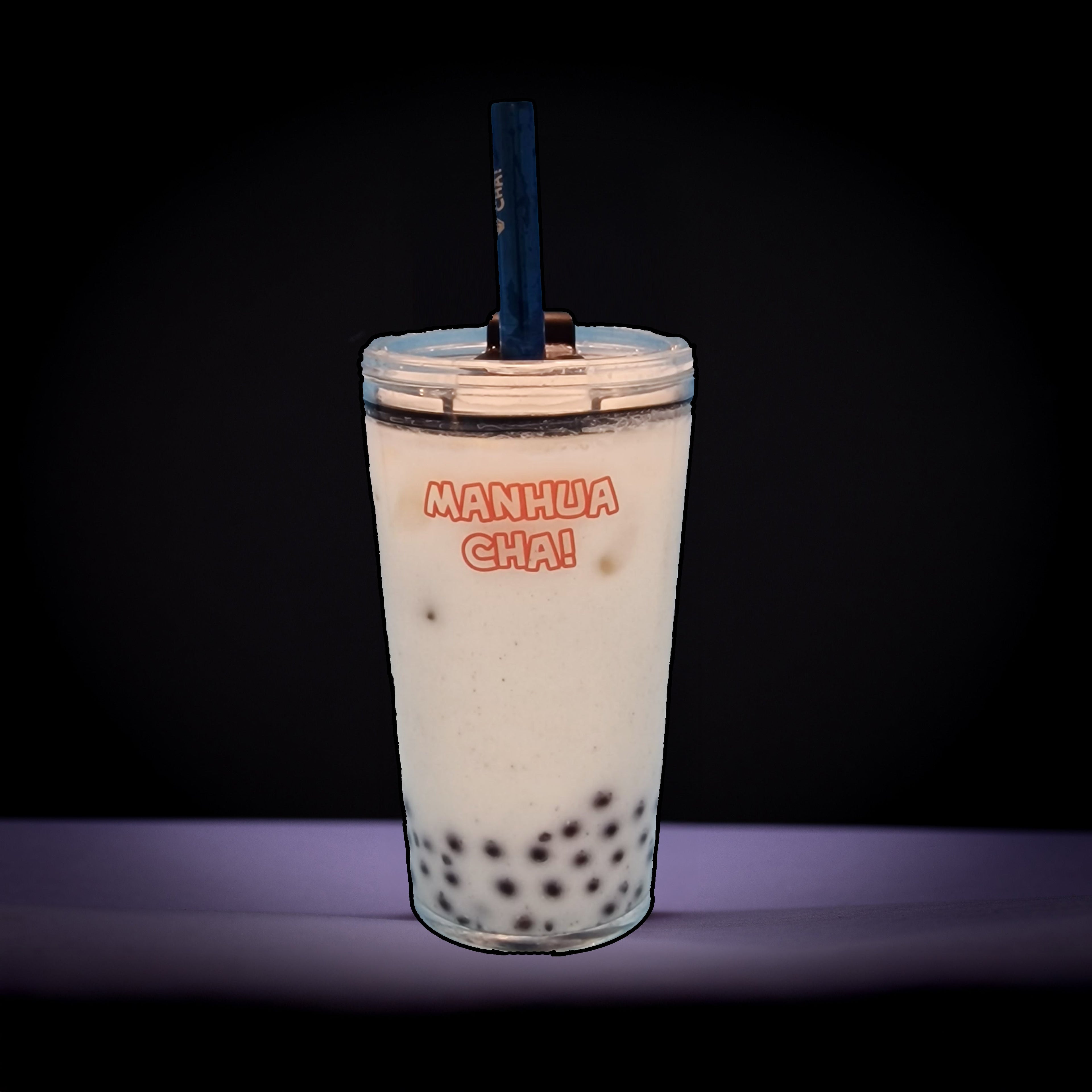 Cookies and cream milk tea kit with raspberry popping balls – Manhua Cha