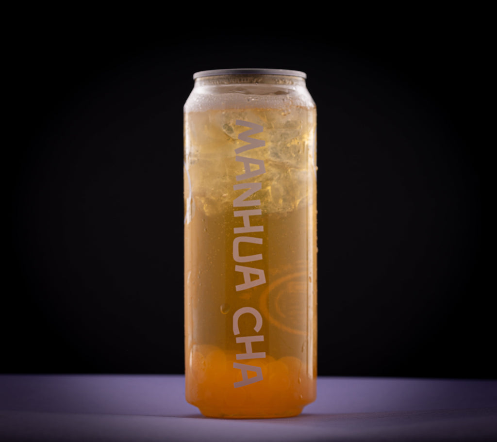 4 Pack - Mango Fruit Bubble Tea & Passion Fruit Popping Juice Balls