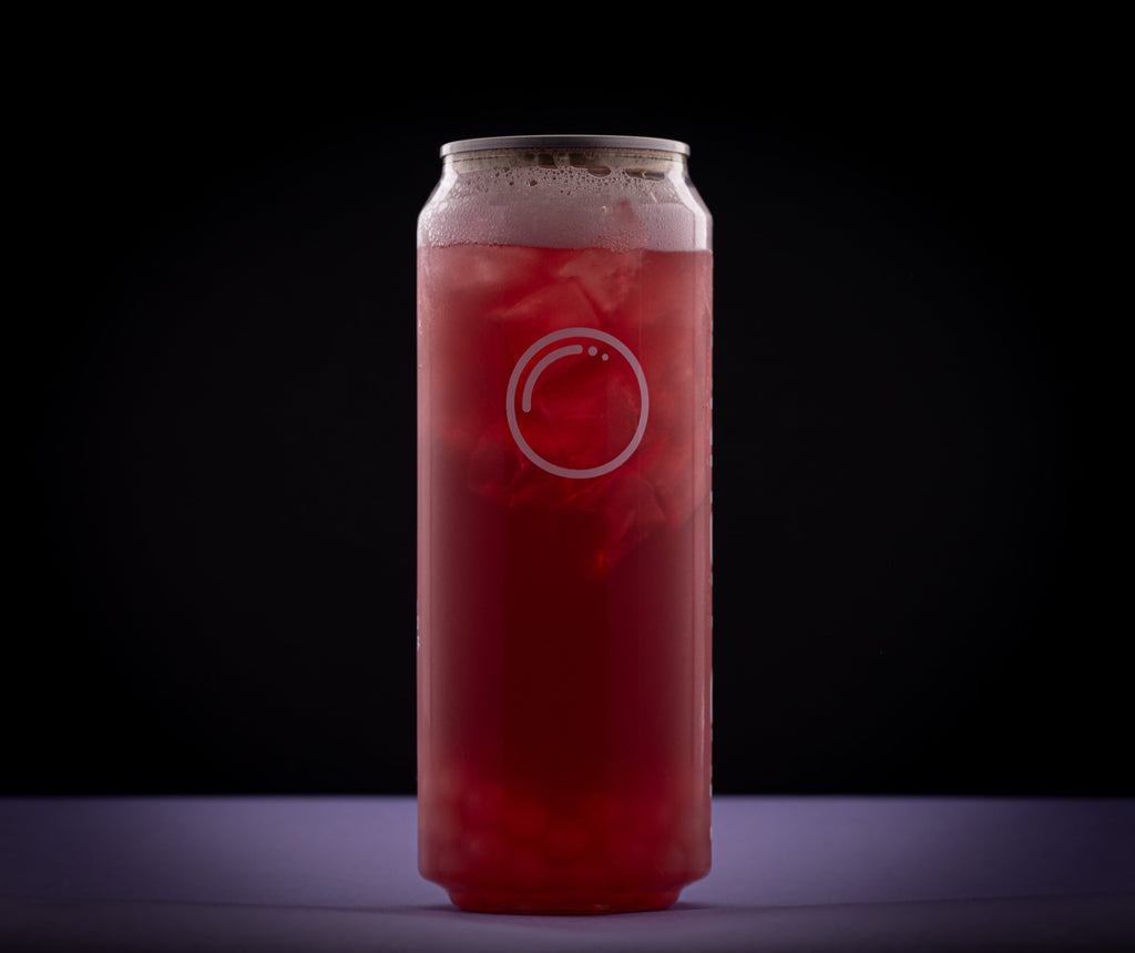 4 Pack - Strawberry Fruit Bubble Tea & Lychee Popping Juice Balls